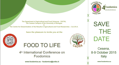 Foodomics 2015: Food to life